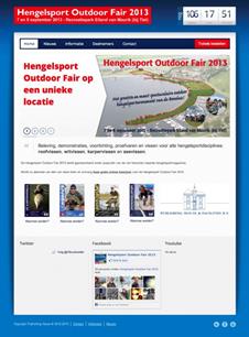 Hengelsport Outdoor Fair 2013: nieuwe website