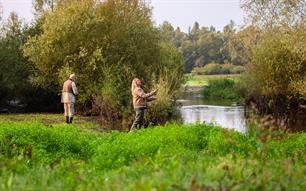 Vliegvissen in het dal van de Beerze in VIS TV